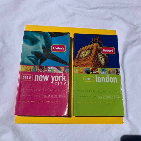 Fodor's NY & London Travel books - 2x - Picture 4 of 10